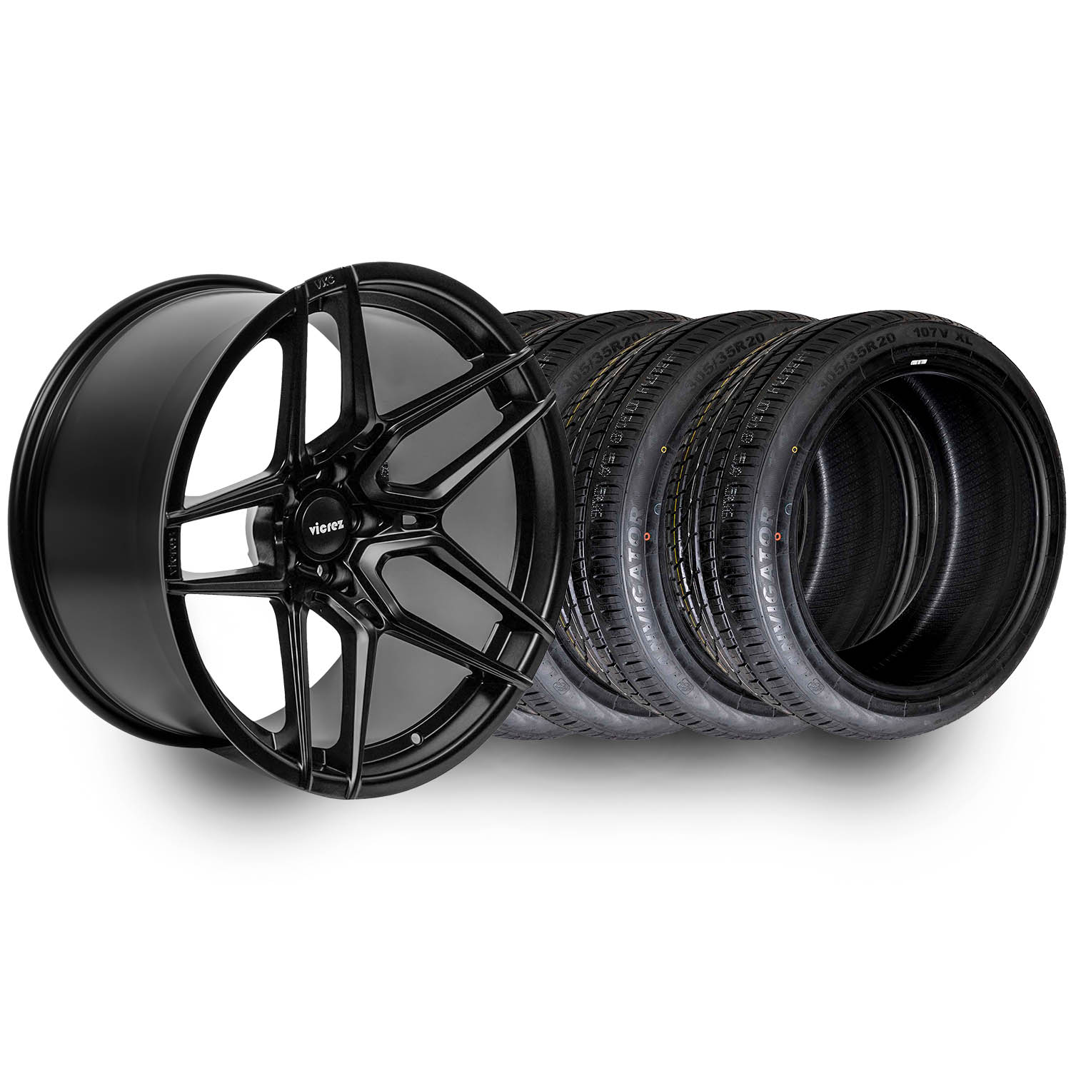 Challenger Widebody Wheels and Tires Package