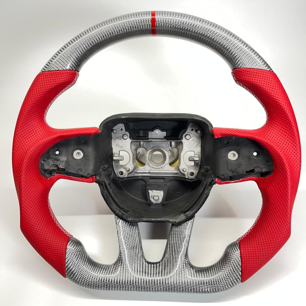 カスタム価格 17,500円⭕️1点物◎CUSTOM VOLAN SIDE Vicrez Custom Steering Wheel vz105186 | Dodge Challenger 2015-2023