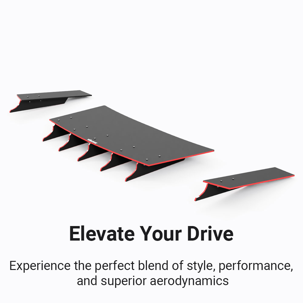 Vicrez Zonari VR5 Rear Diffuser vz104408 | Lexus LC 2019-2026