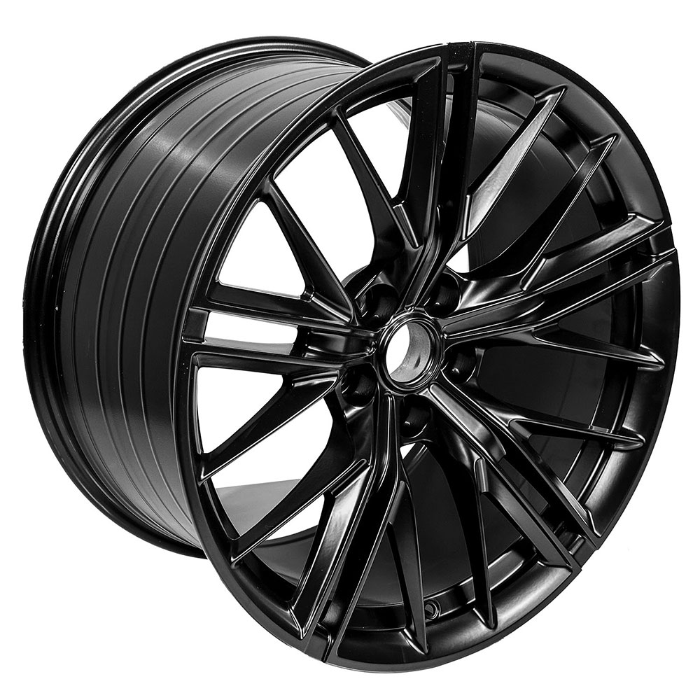 ZL1 Style Satin Black Wheel; Rear Only; 20x11; 30mm Offset