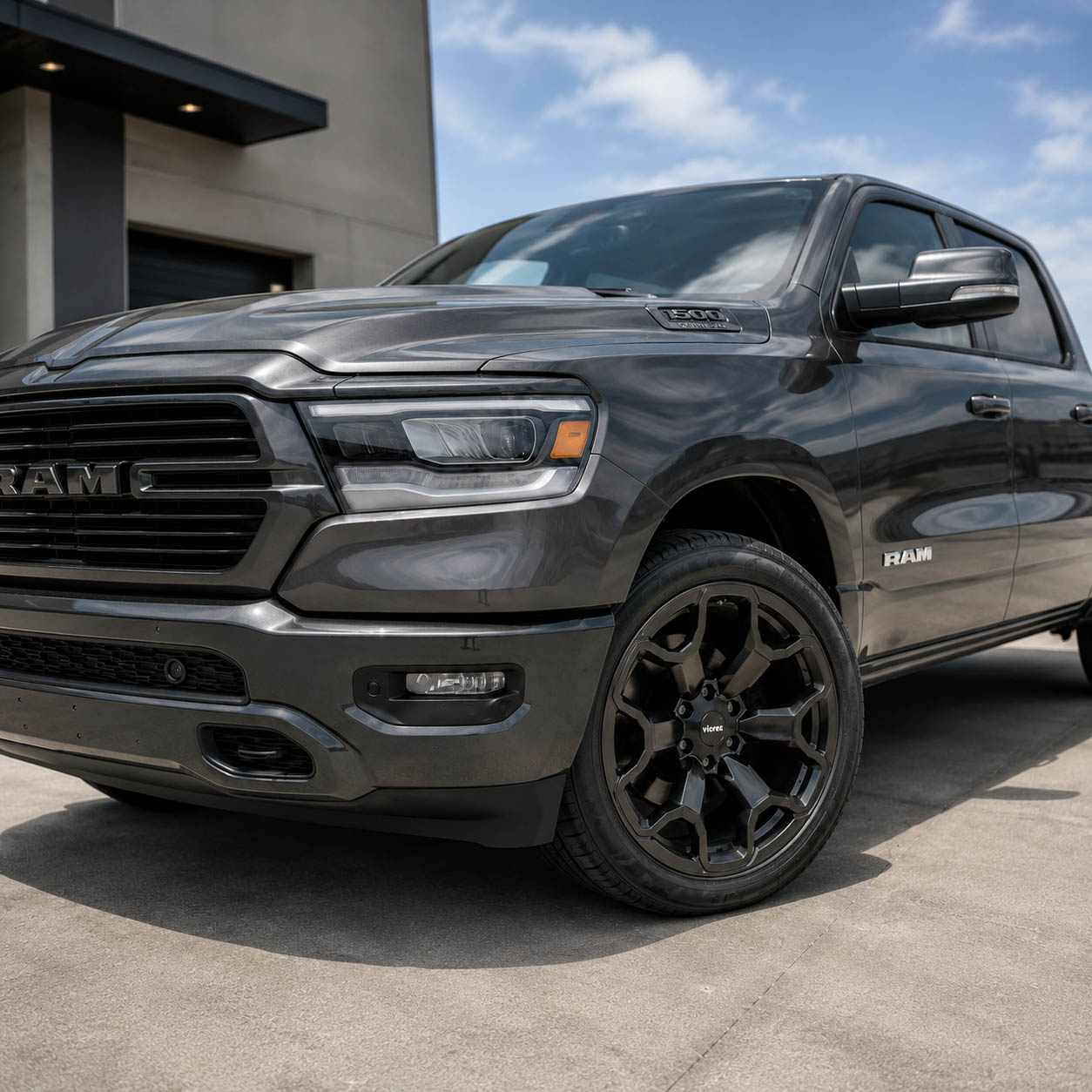 TRX Style Matte Black Wheel (22