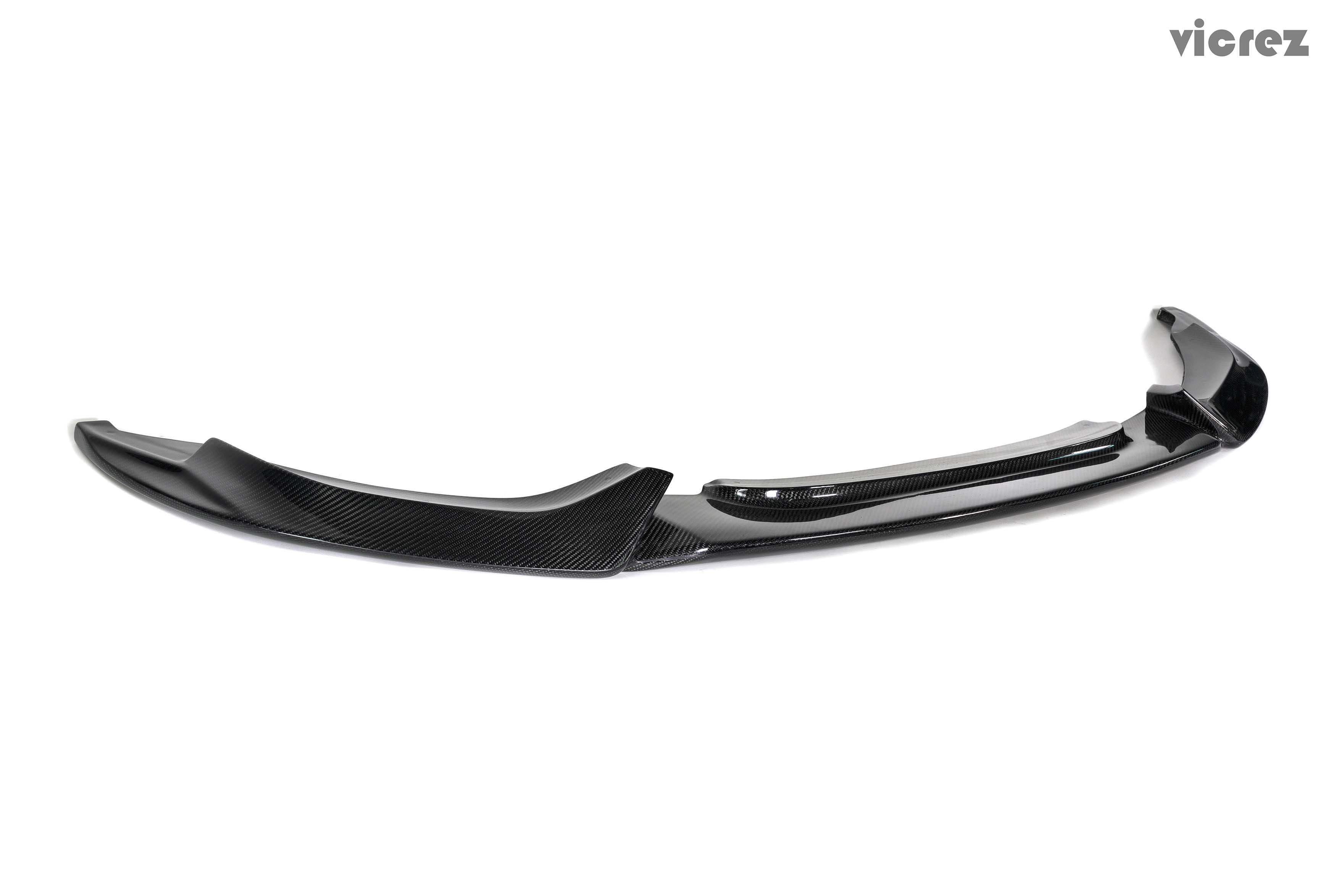 Vicrez V4R Carbon Fiber Front Lip Splitter vz101054 | BMW M4 F82