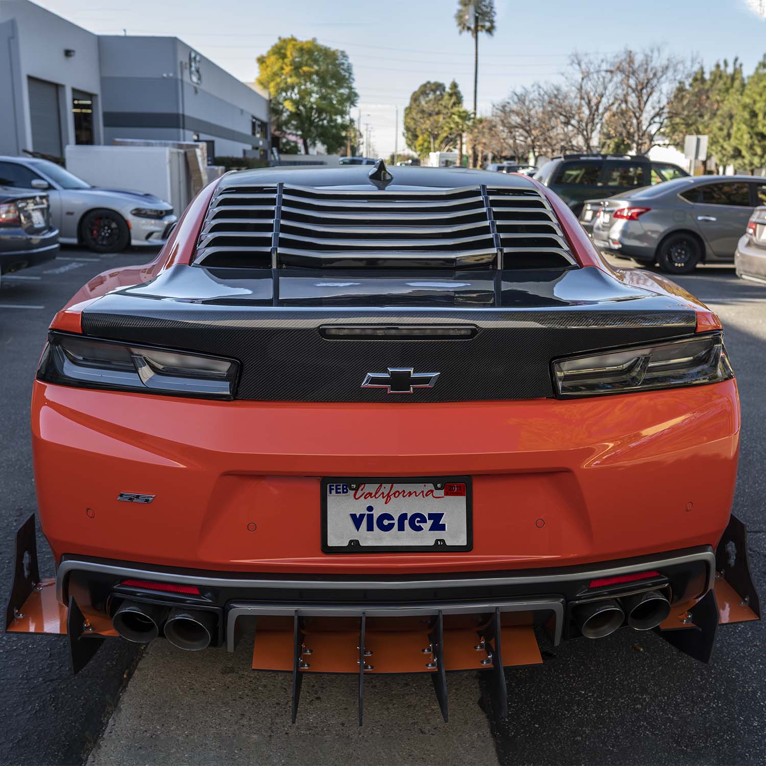 Vicrez Carbon Fiber OEM Trunk vz102193 | Chevrolet Camaro 2016