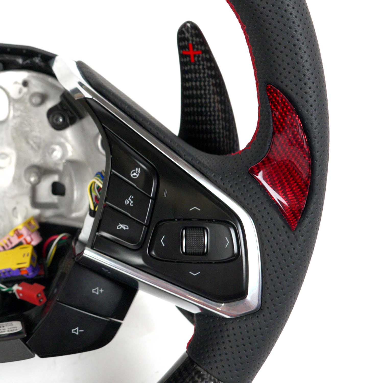 Vicrez Carbon Fiber Paddle Shifters vz102237 | Chevrolet Corvette