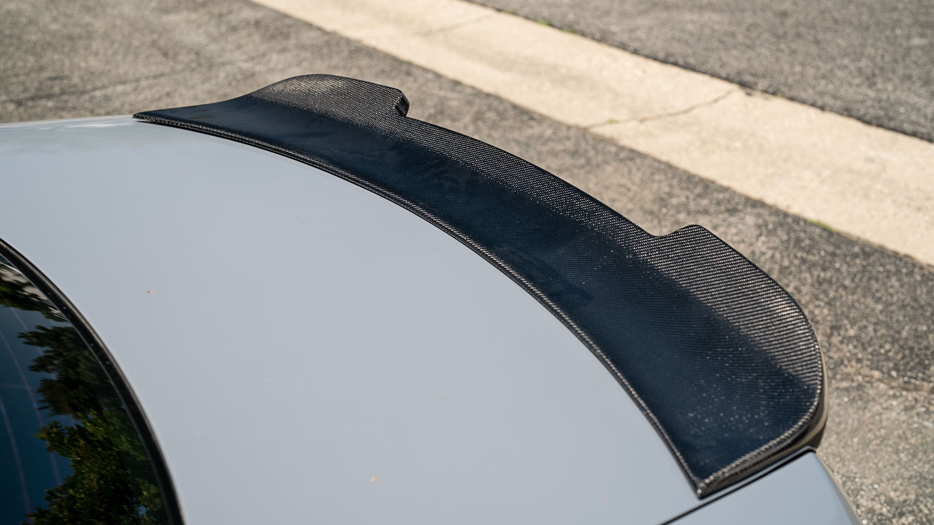 Vicrez Carbon Fiber Rear Wing AT Style Spoiler vz101301| Dodge