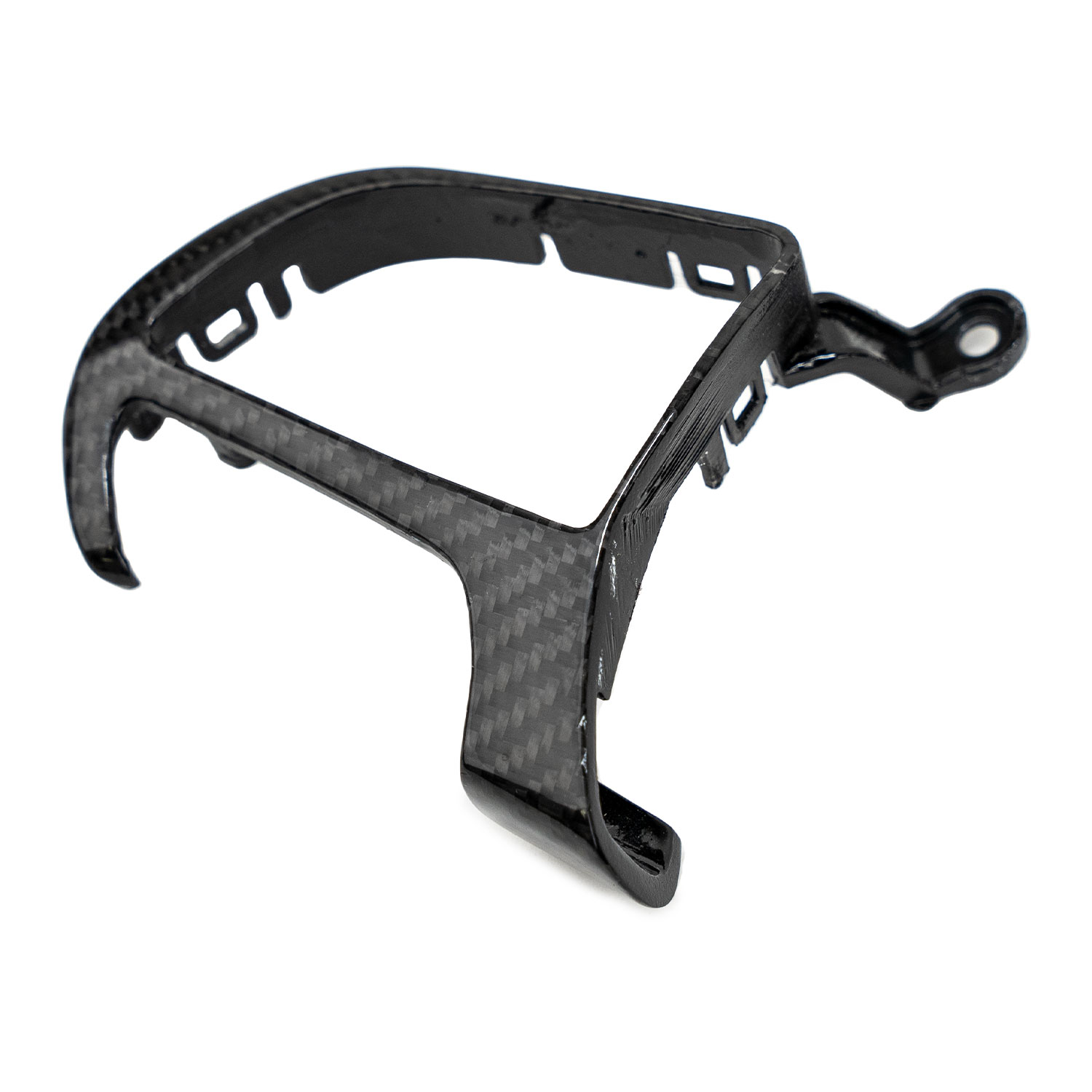 Vicrez Carbon Fiber Steering Wheel Center Trim vz101277 | Dodge