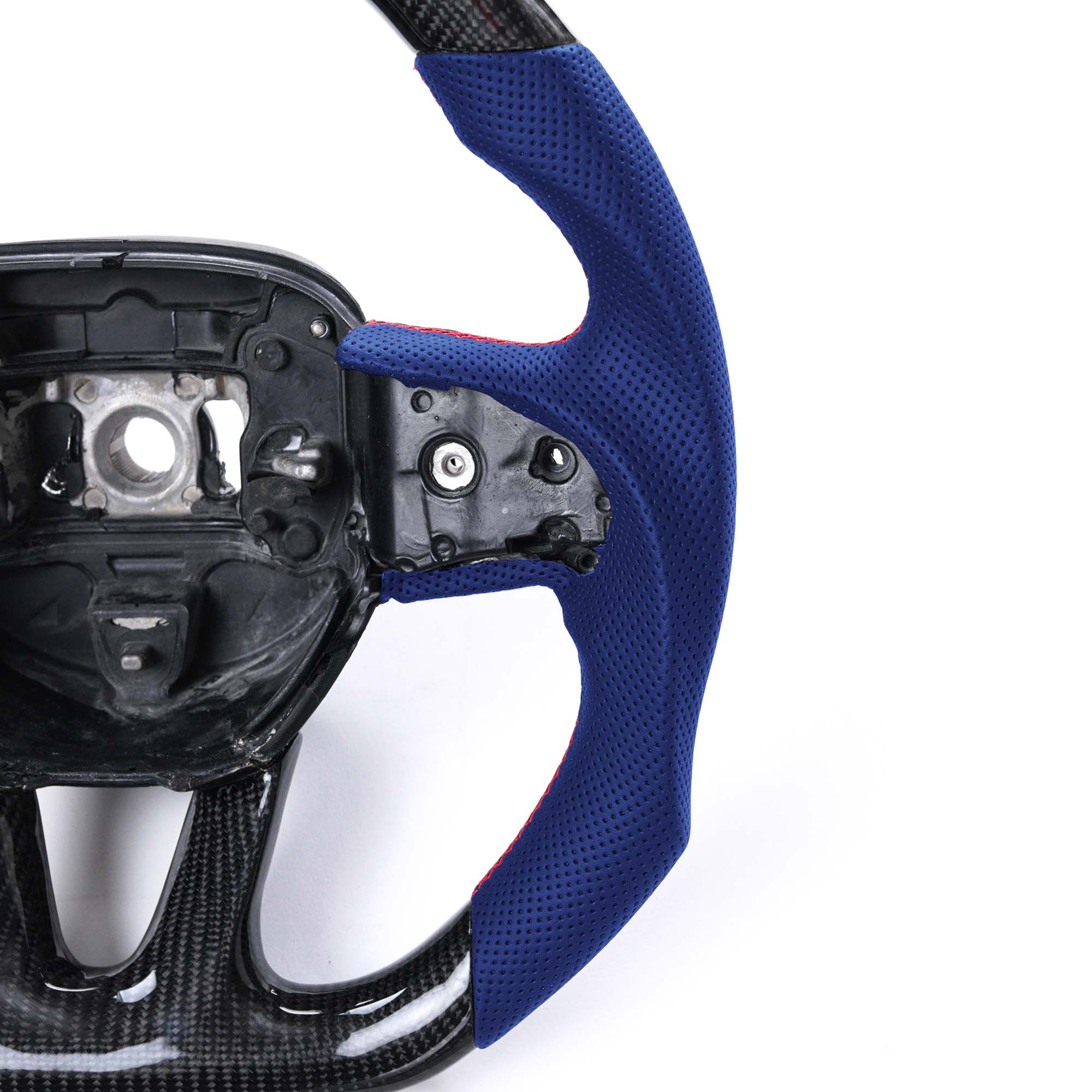 Vicrez Custom Carbon Fiber Steering Wheel +LED Dash Display