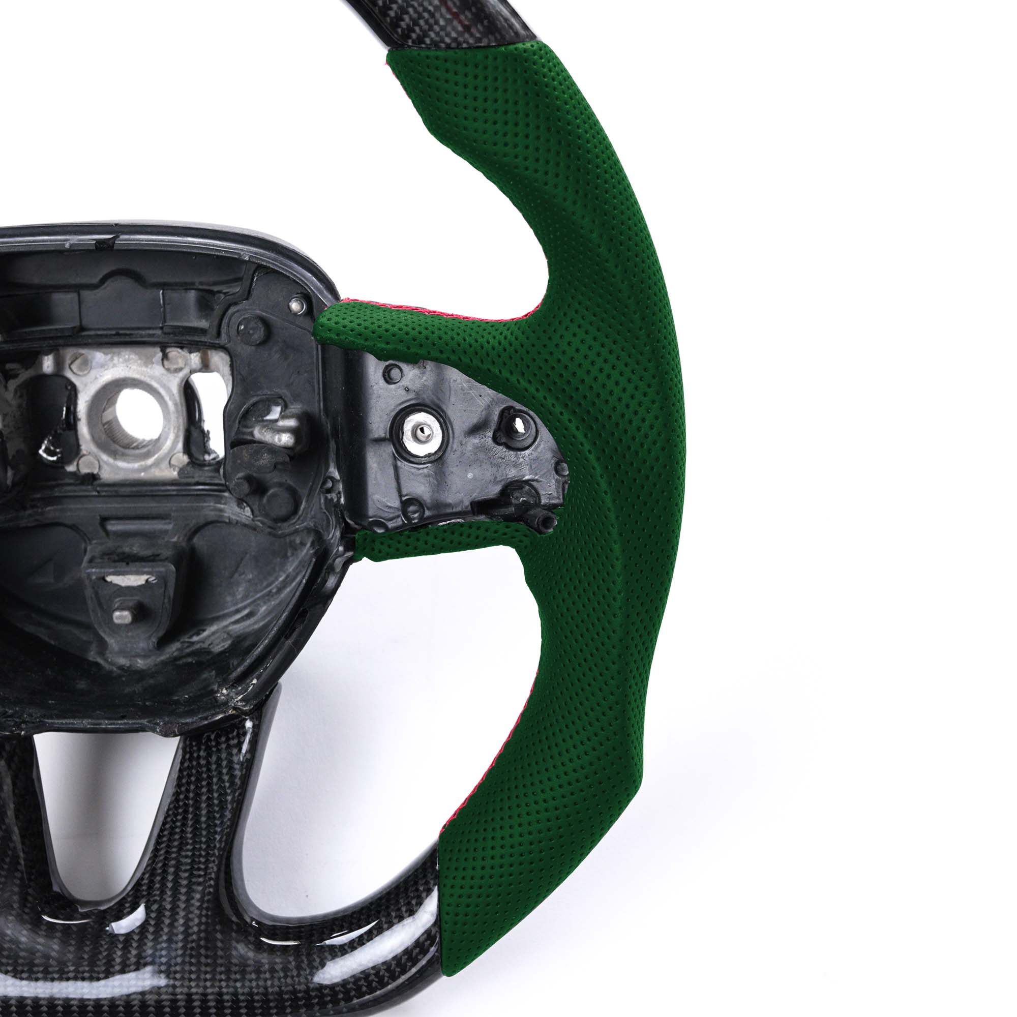 3,000円お安く!⭕️Volan Custom ARW◎10インチ Vicrez Custom Carbon Fiber Steering Wheel +LED Dash Display