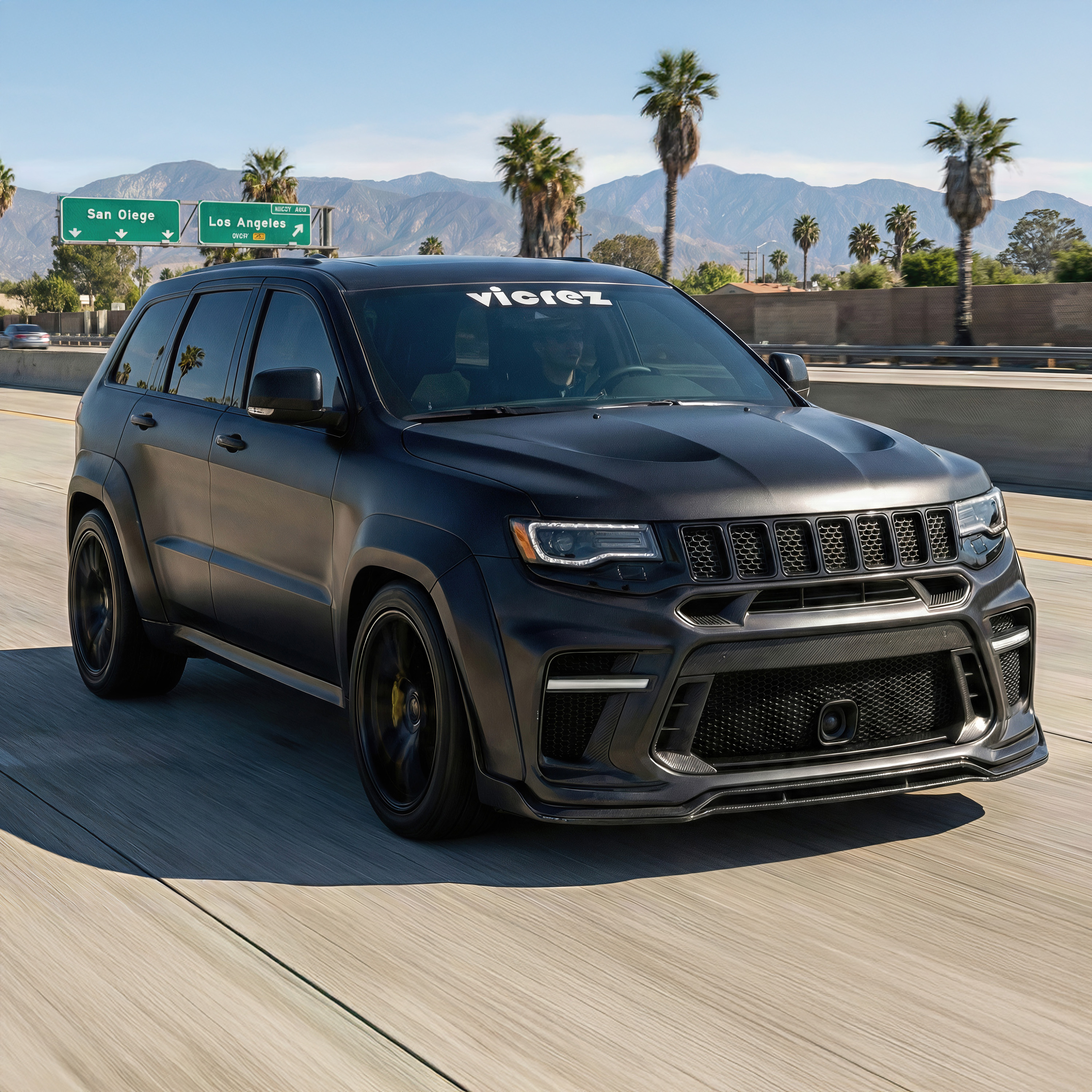 Vicrez Complete Widebody Kit Demon Style vz112486 | Jeep Grand