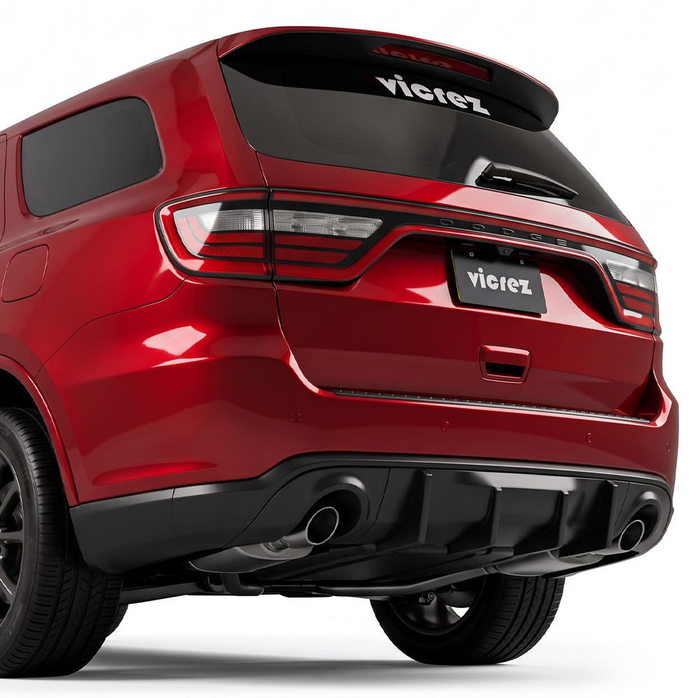 Vicrez CP Style Rear Diffuser vz102528 | Dodge Durango 2014-2026