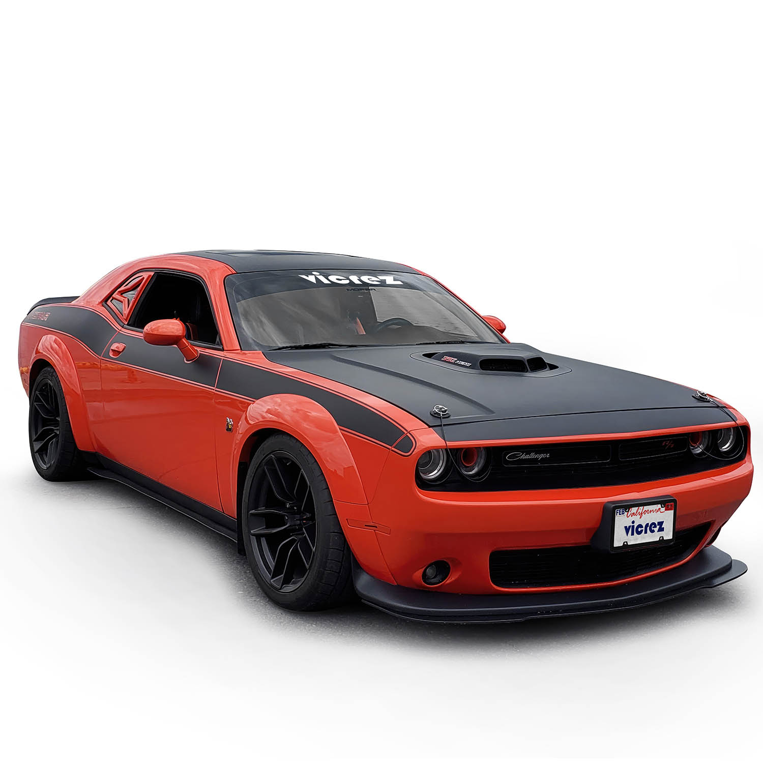 Vicrez Demon Widebody Fender Flares vz102412| Dodge Challenger 392