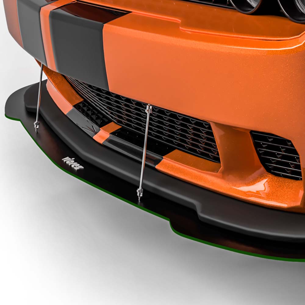Vicrez VZ Style Front Bumper Splitter vz100661 | Dodge Challenger