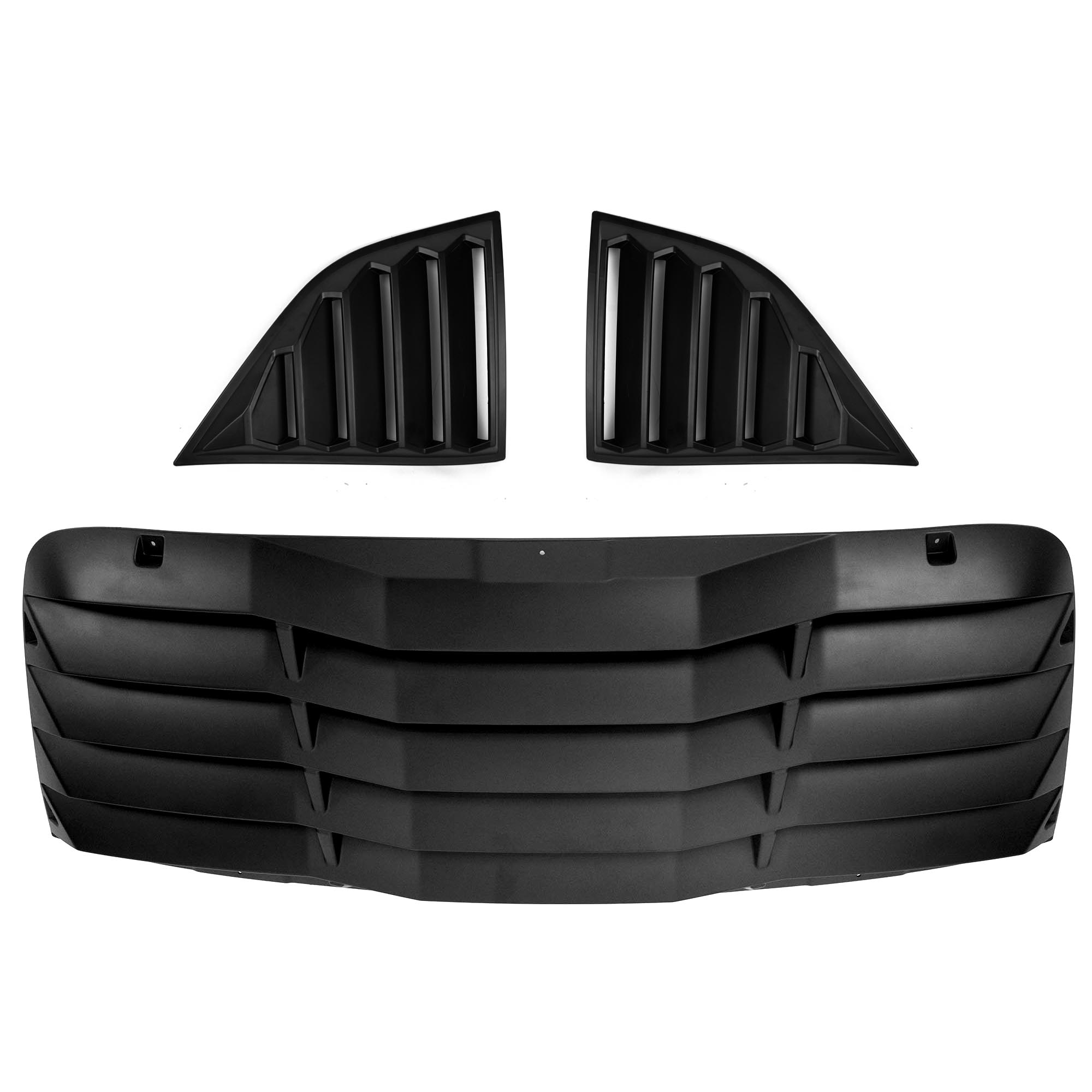 Vicrez LV Rear & Quarter Window Louvers vz101489 | Dodge