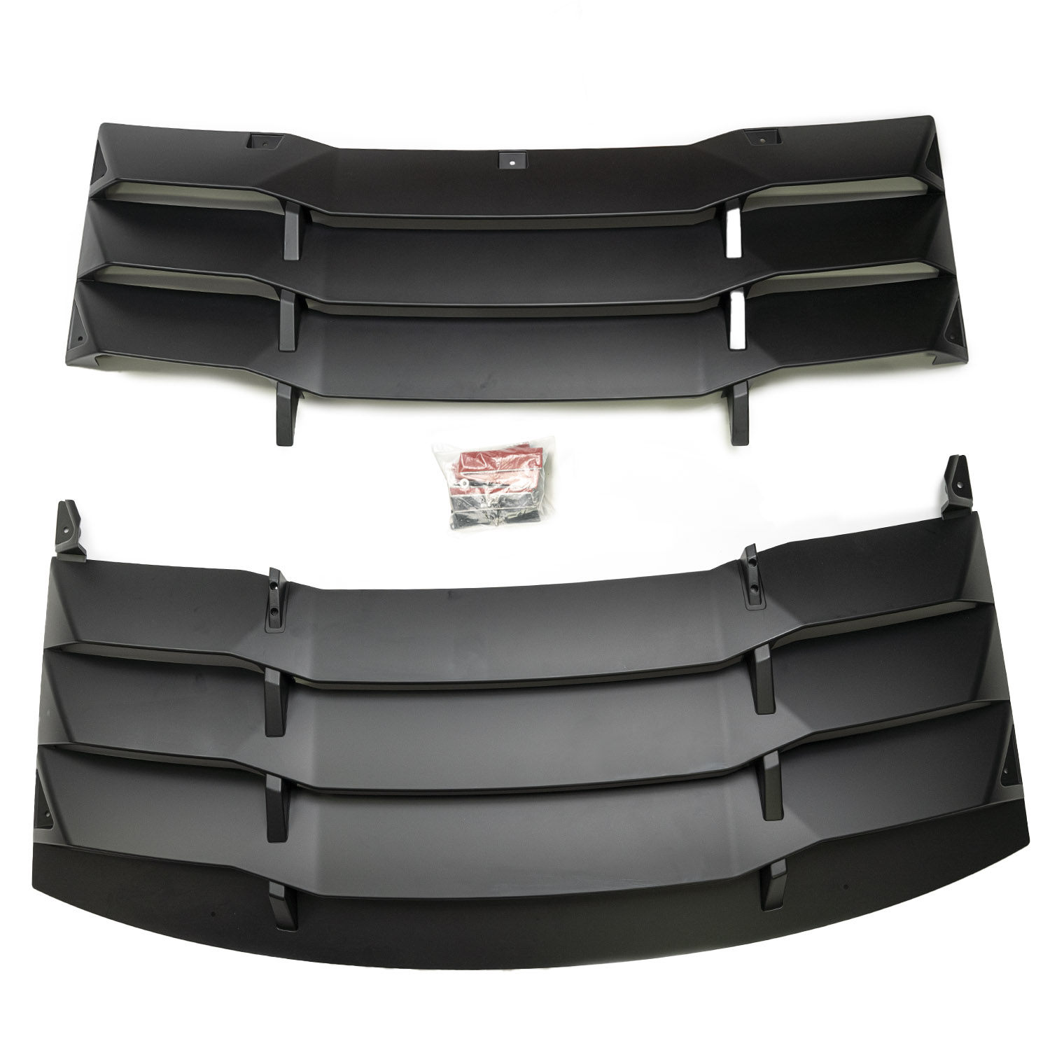 Vicrez LV Style Rear Window Louvers vz101677 | Dodge Charger 2011