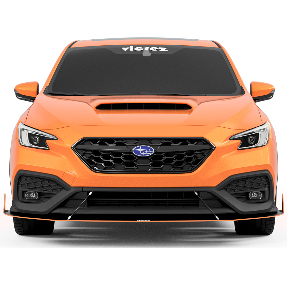 Vicrez LV2 Front Splitter vz101266 | Subaru WRX 2022-2026 | Vicrez.com