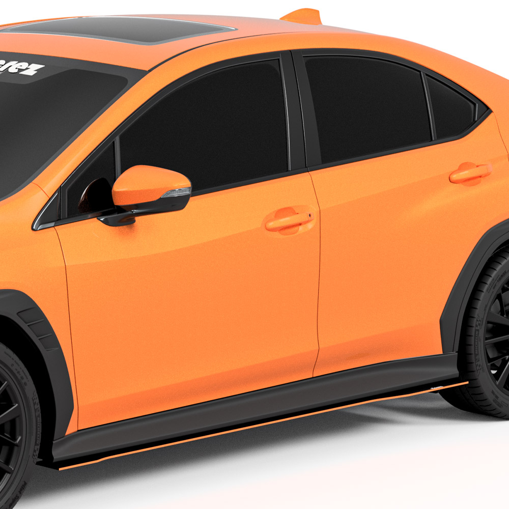 Vicrez LV2 Side Splitters vz101267 | Subaru WRX 2022