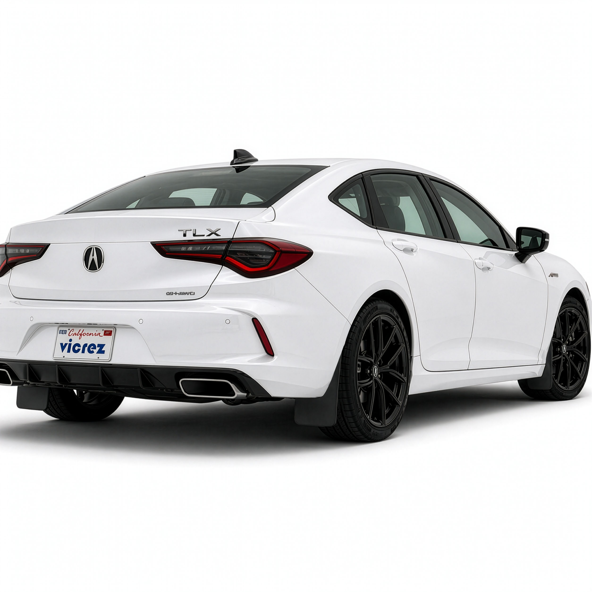 Vicrez Mud Flaps Front and Rear vz102828 | Acura TLX 2021-2025