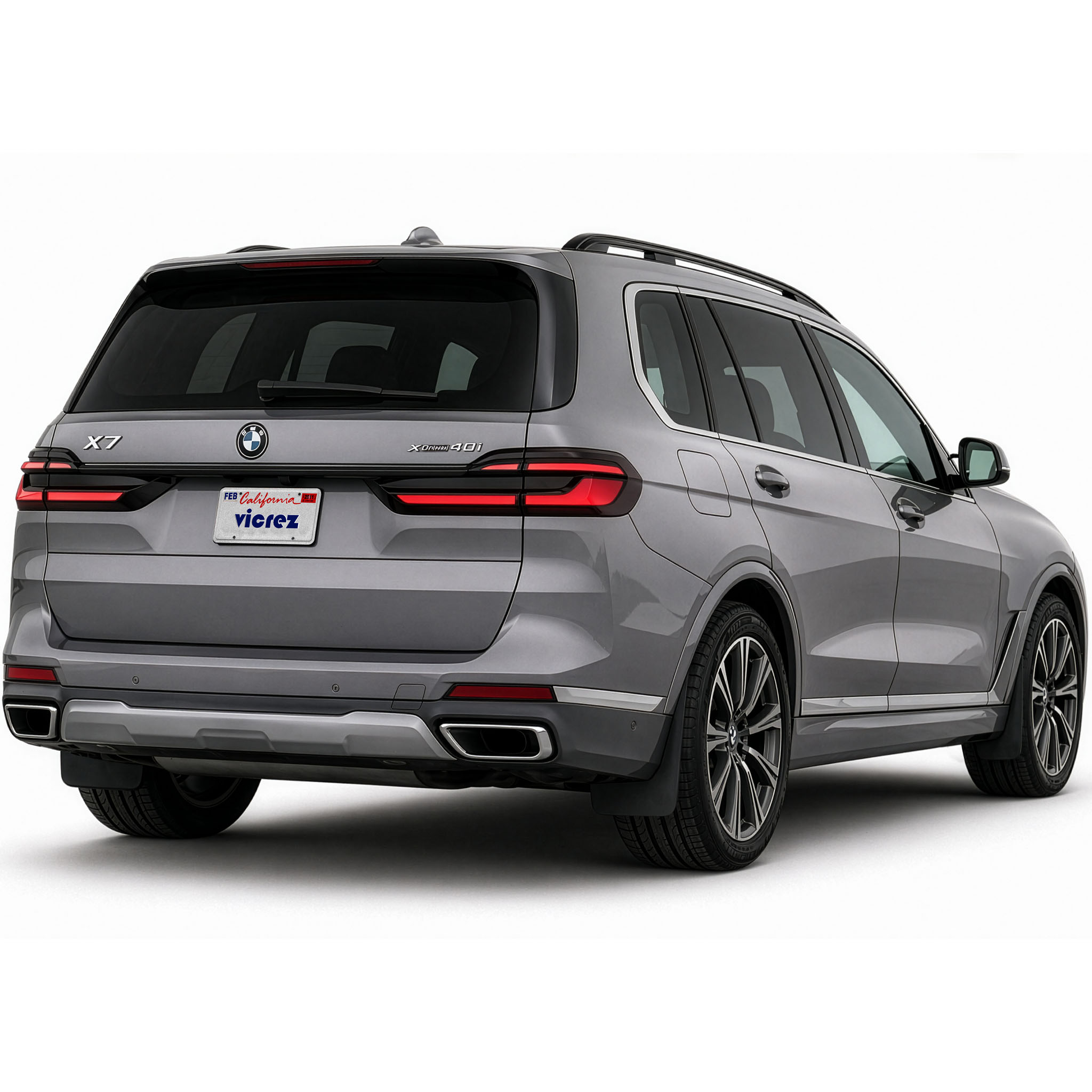 Vicrez Mud Flaps Front and Rear vz102969 | BMW X7 2020-2026
