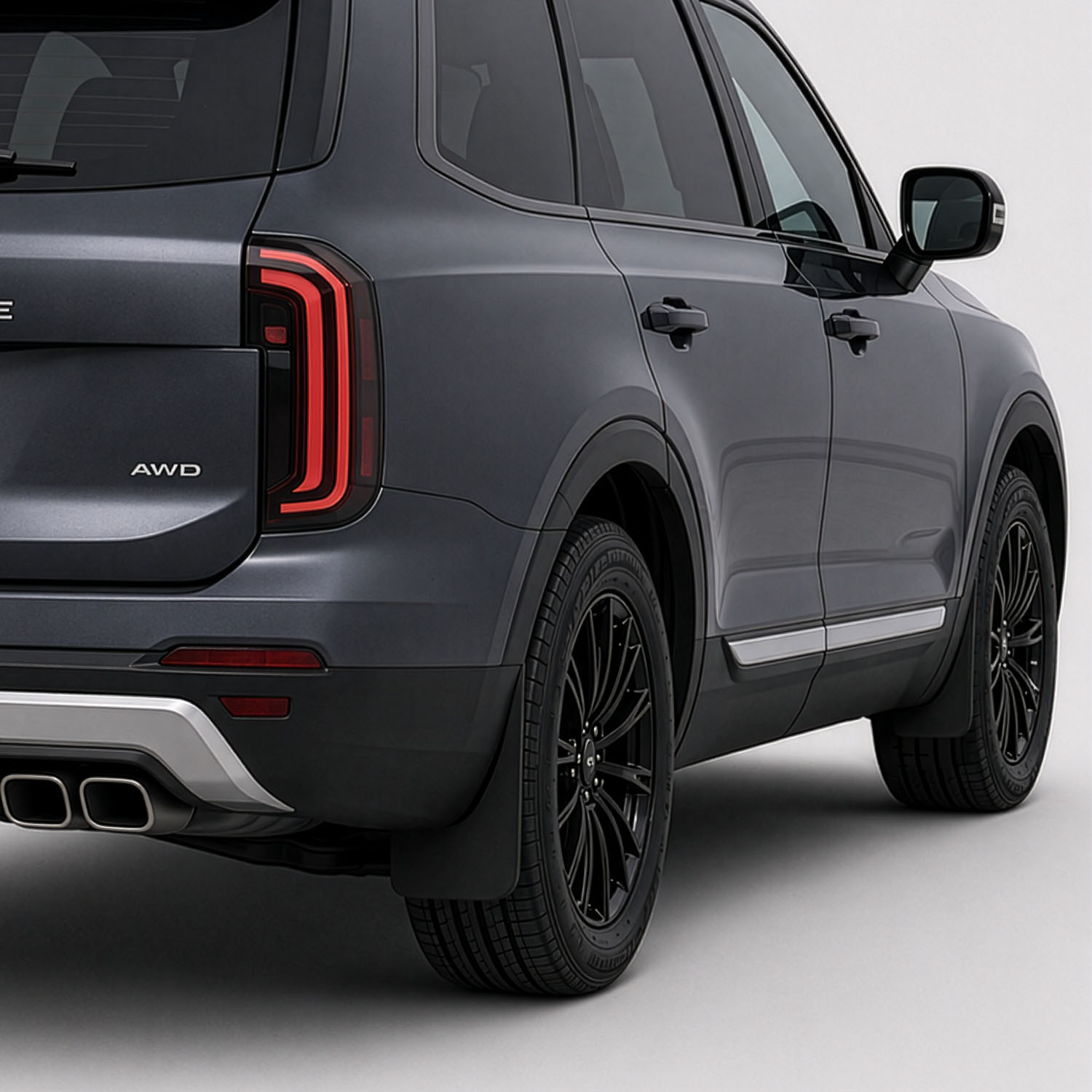 Vicrez Mud Flaps Front and Rear vz103218 | Kia Telluride 2020-2027