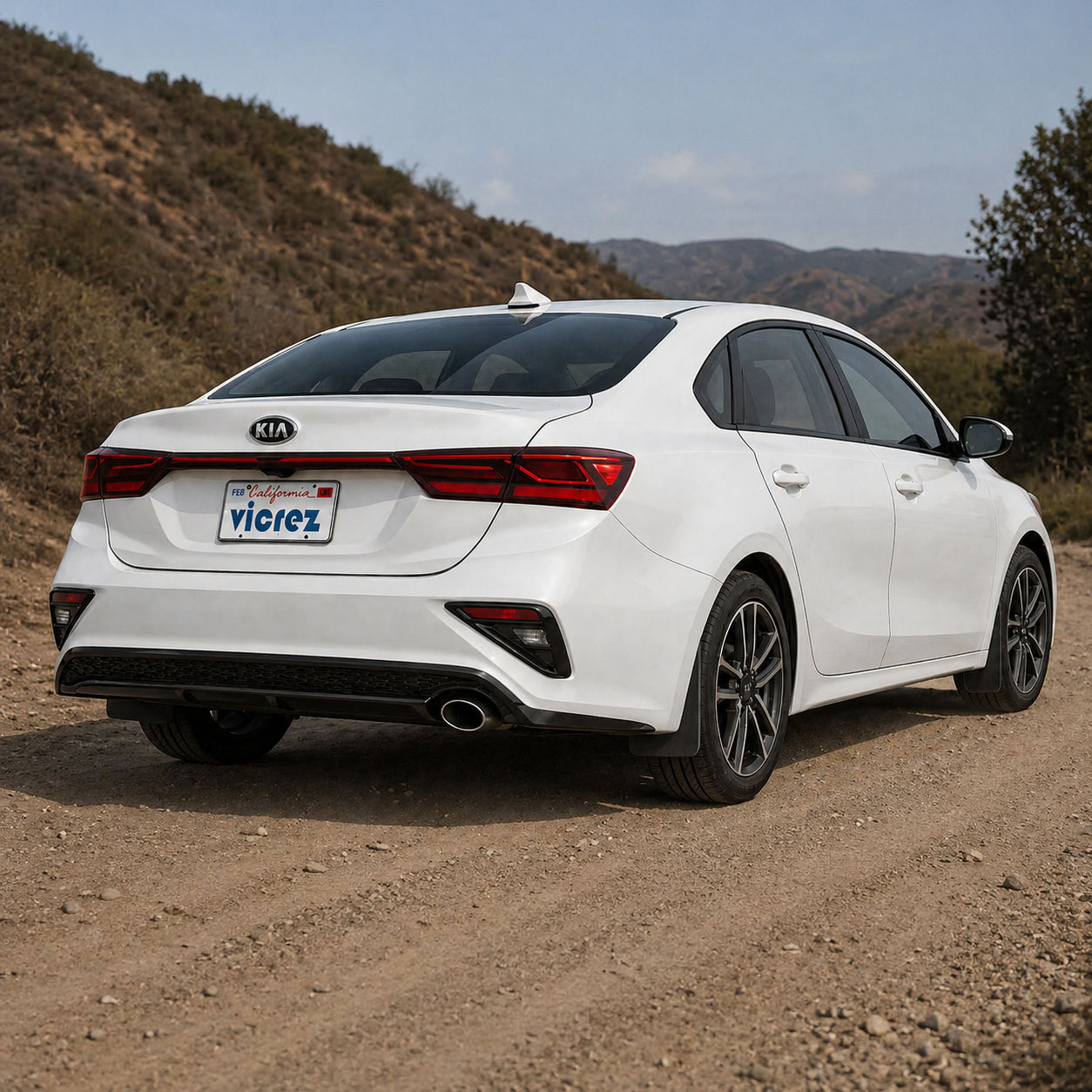 Vicrez Mud Flaps Front and Rear vz103230 | Kia Forte 2019-2024