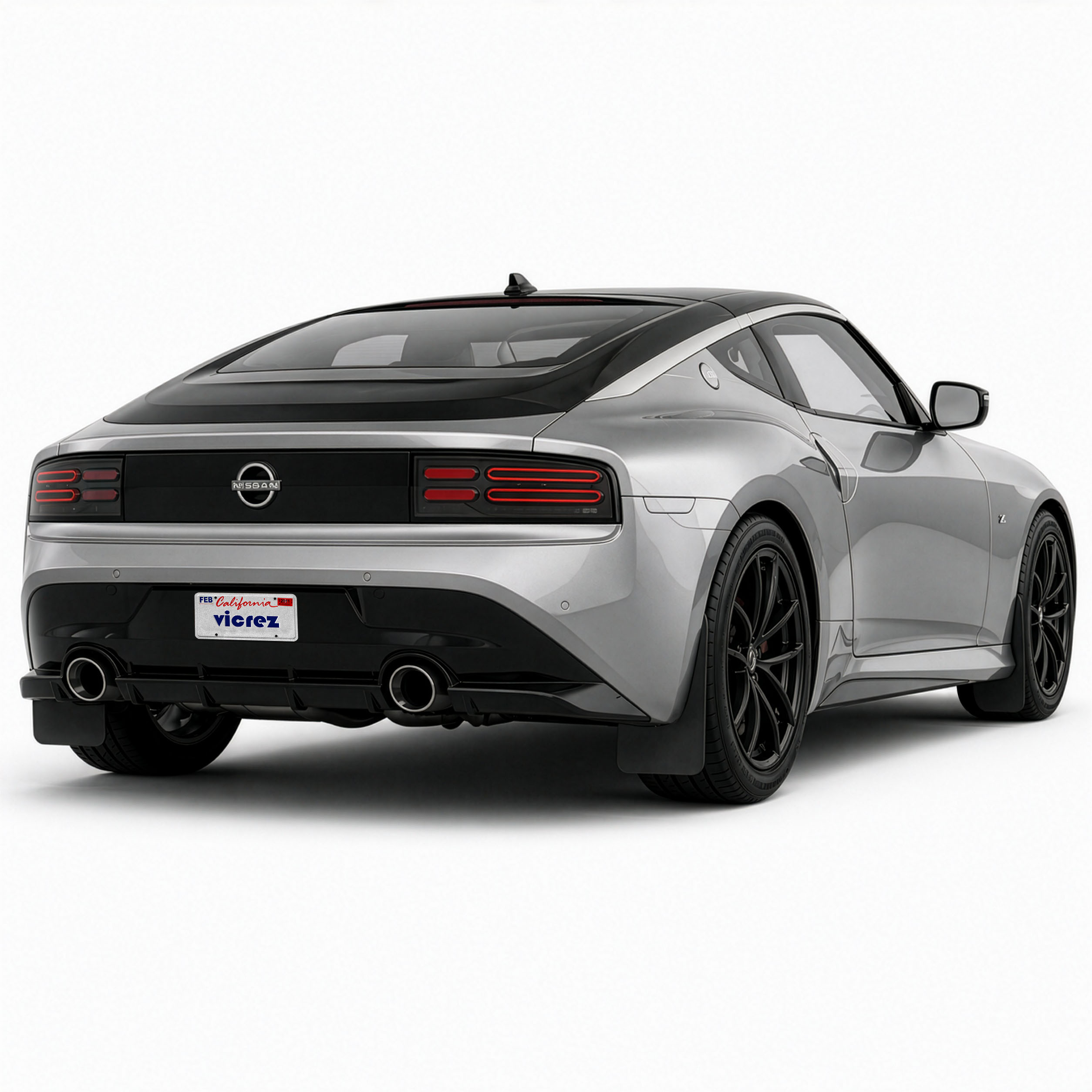 Vicrez Mud Flaps Front and Rear vz103305 | Nissan Z 2023-2026