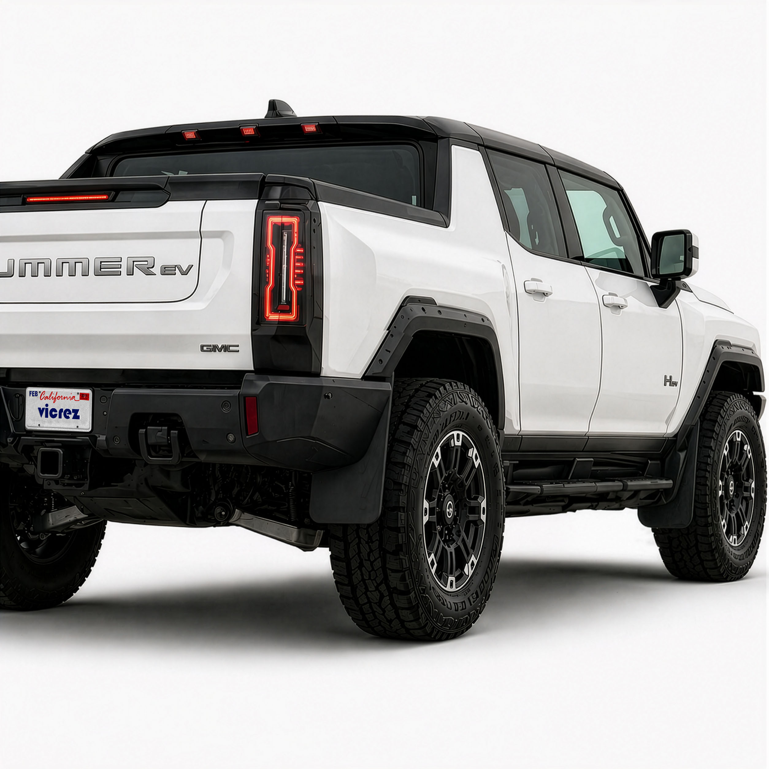 Vicrez Mud Flaps Front and Rear vz103425 | GMC Hummer EV SUV 2024