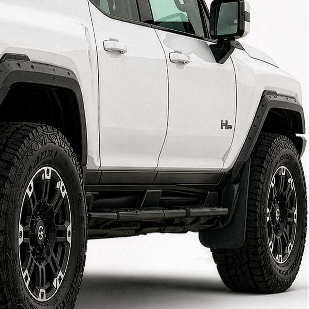 Vicrez Mud Flaps Front and Rear vz103425 | GMC Hummer EV SUV 2024