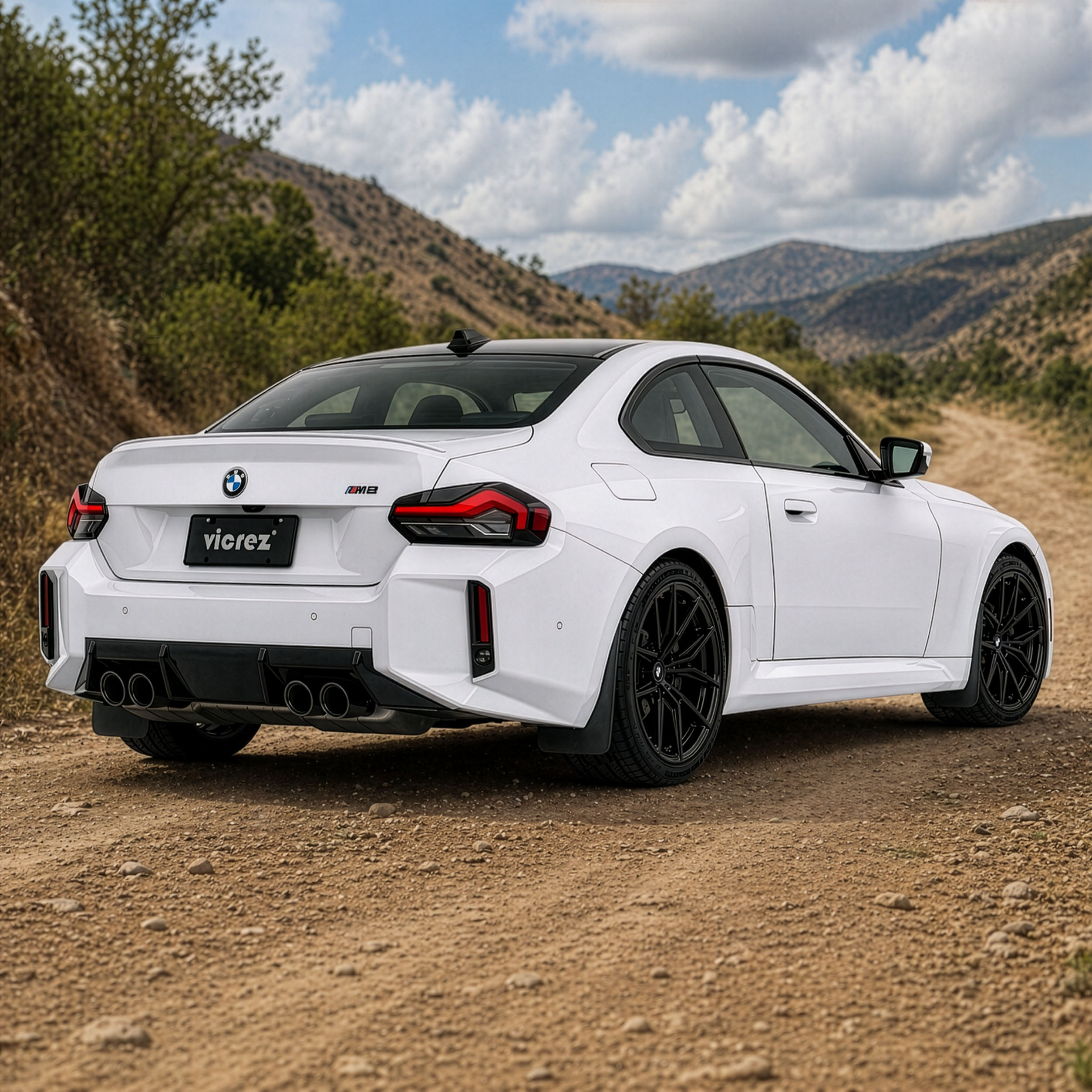 Vicrez Mud Flaps Front and Rear vz111869 | BMW M2 2023-2026