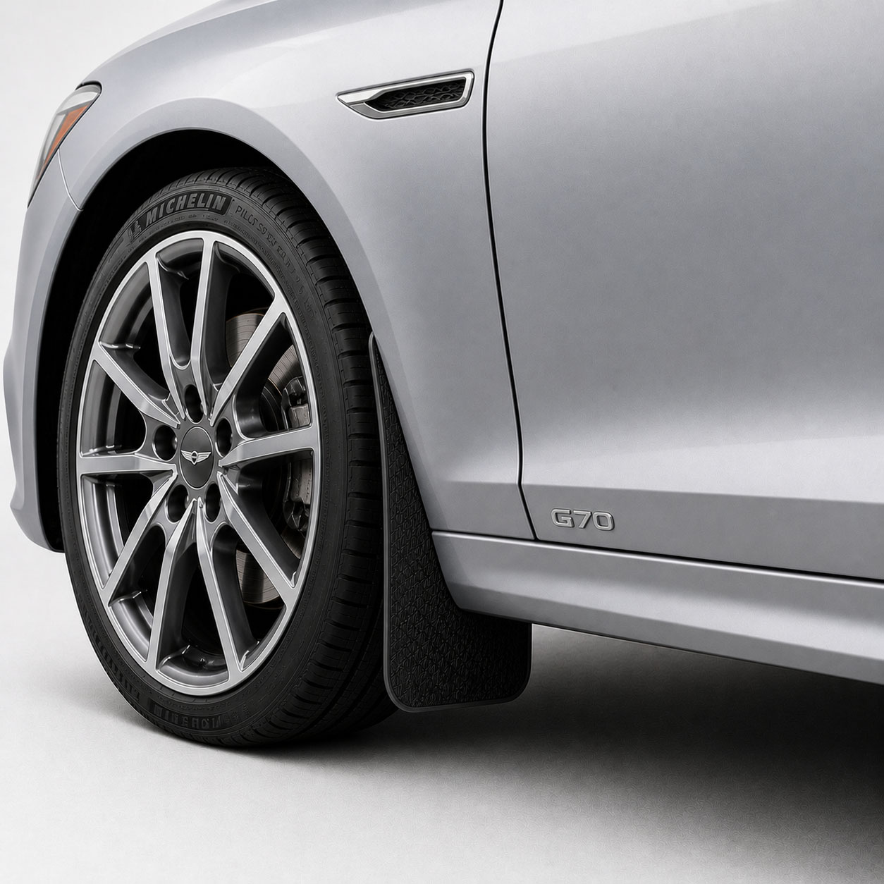 Vicrez Mud Flaps Front and Rear vz111875 | Genesis G70 2022-2026