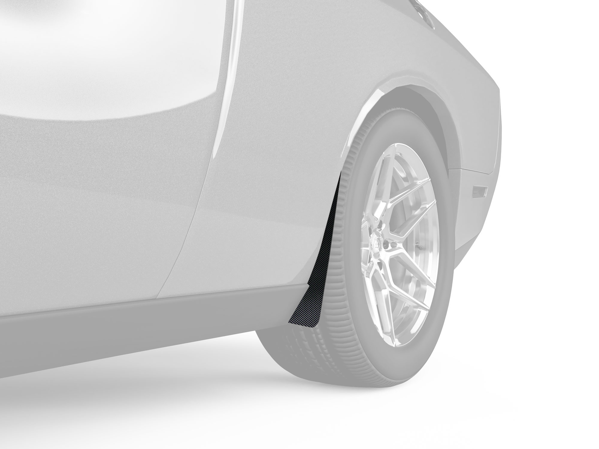 Vicrez Mud Flaps Rear vz101097 | Dodge Challenger SRT Hellcat 2015