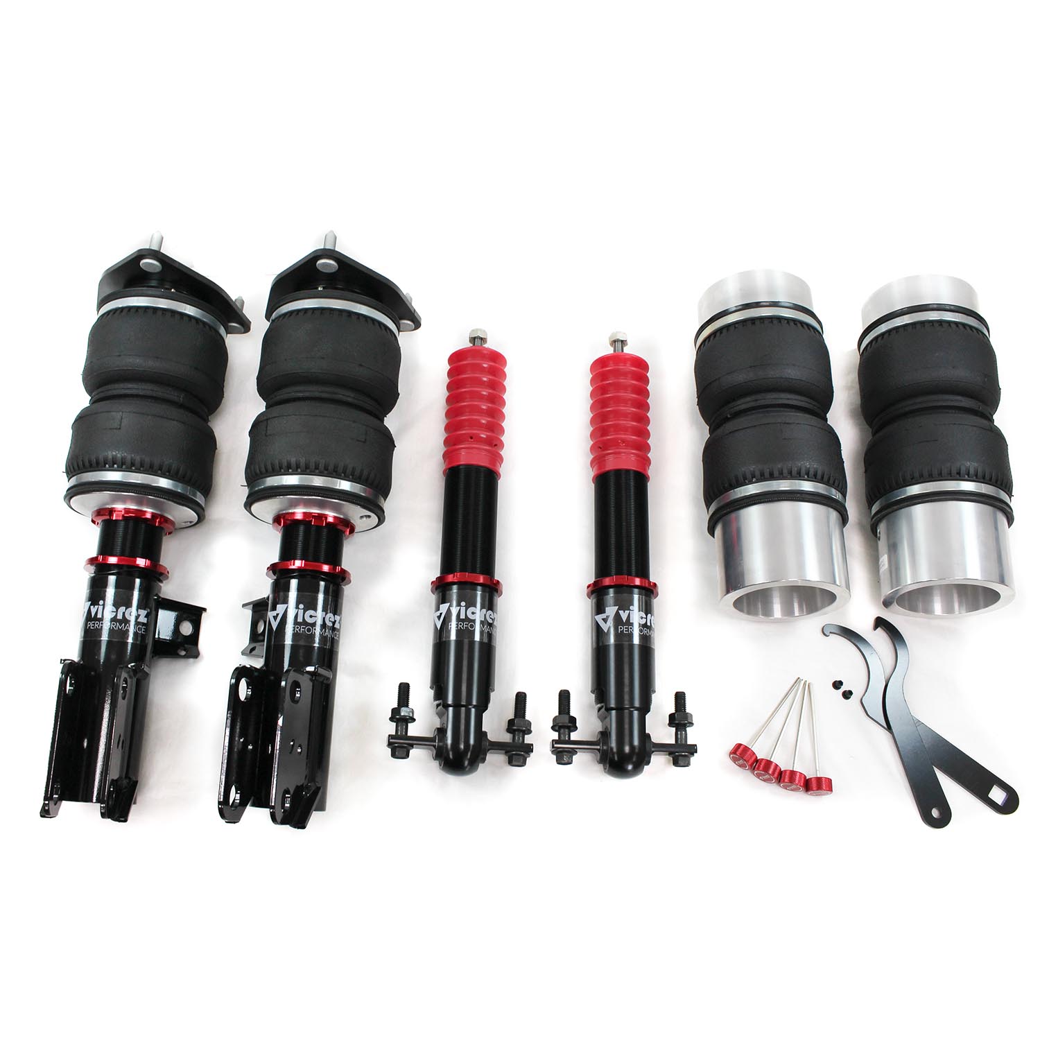 Vicrez Performance Air Struts w/ Bags Kit vzp101811 | Subaru WRX