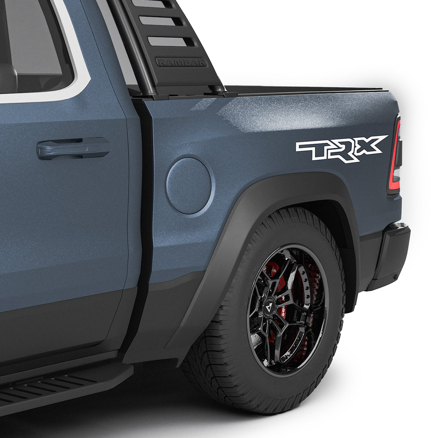 Vicrez Rear Fender Replacement TRX Style vz101944 | RAM 1500 2021