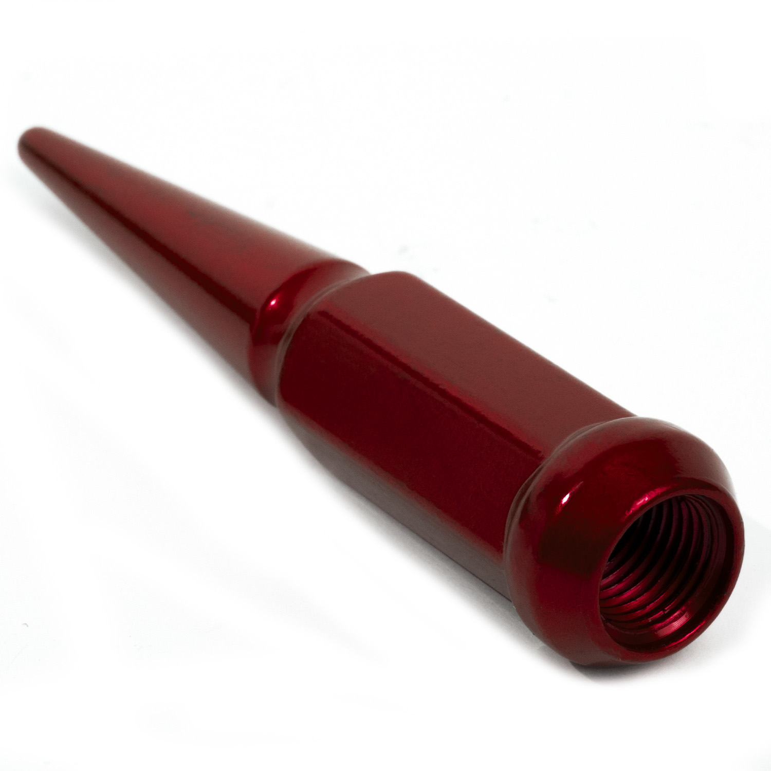 Vicrez Red Spike Lug Nut Kit - 14mm x 1.5 - Set of 20 vzn122155