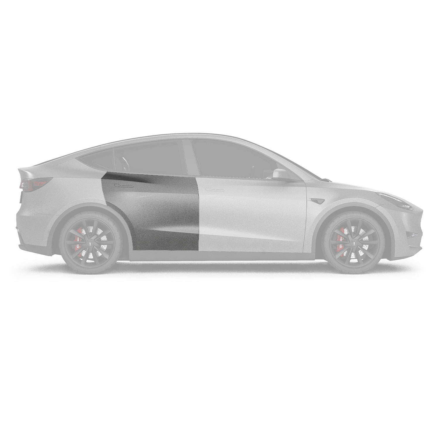 Vicrez Replacement Rear Door, Passenger vz104446 for Tesla Model Y