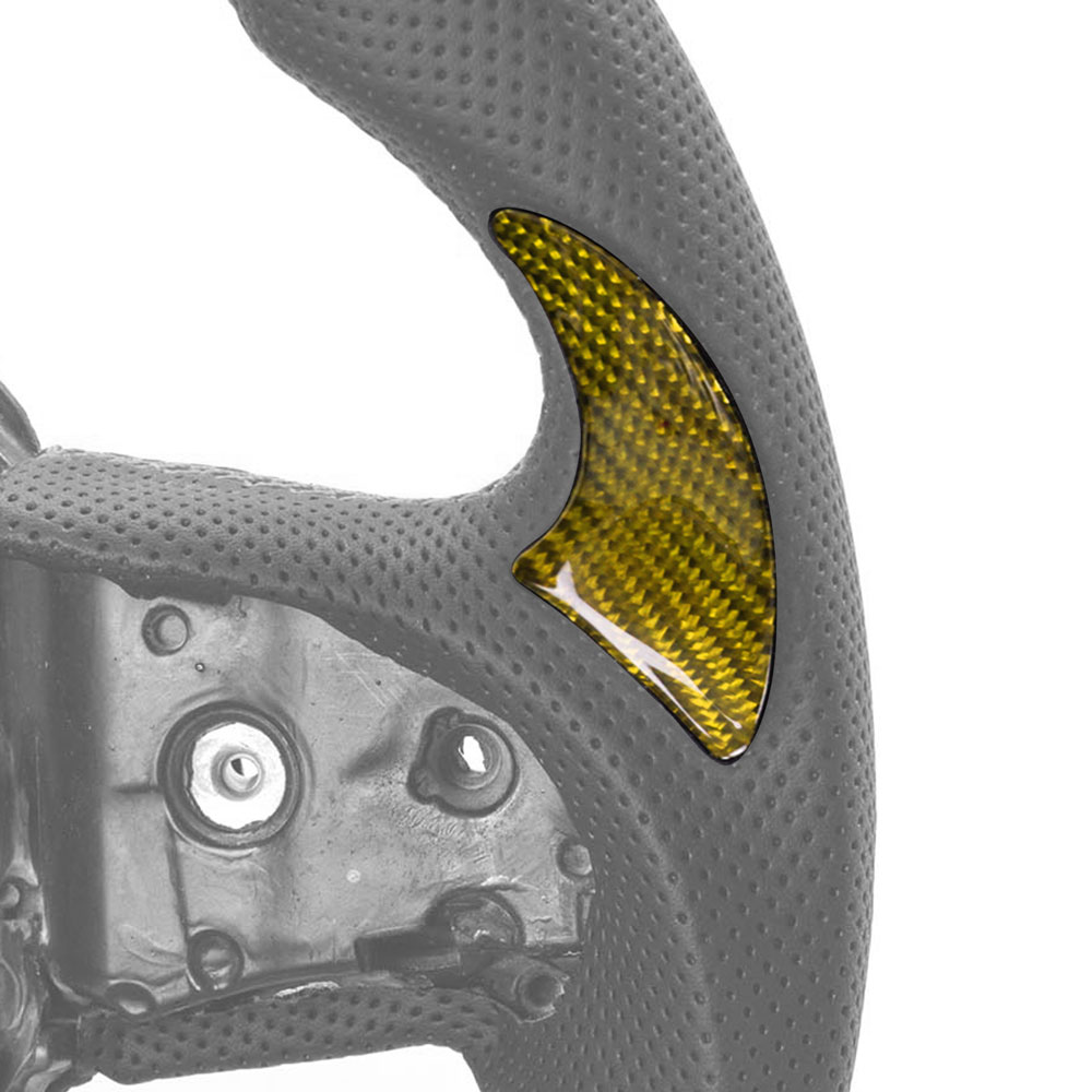Vicrez Carbon Fiber Steering Wheel +LED vz102341 | Dodge