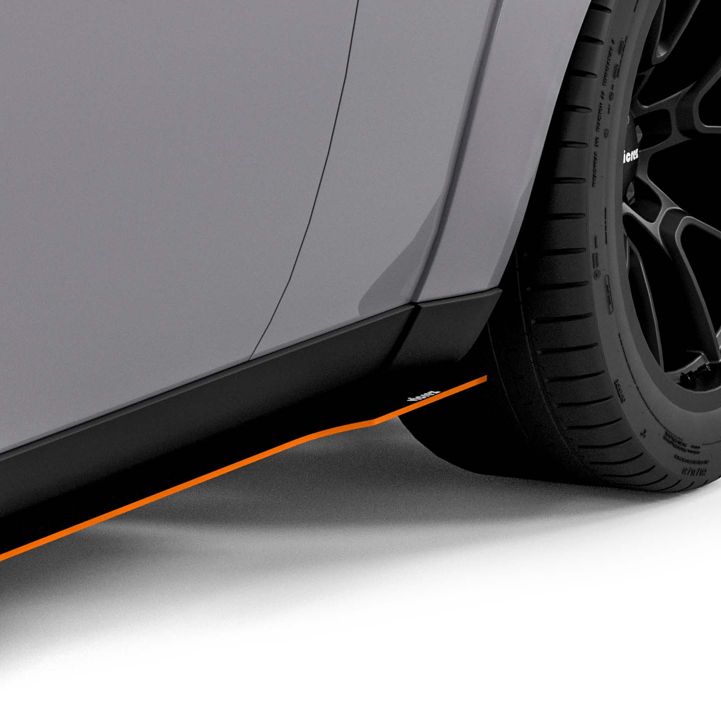 Vicrez V2R Side Skirt Splitters vz102631 | Dodge Challenger