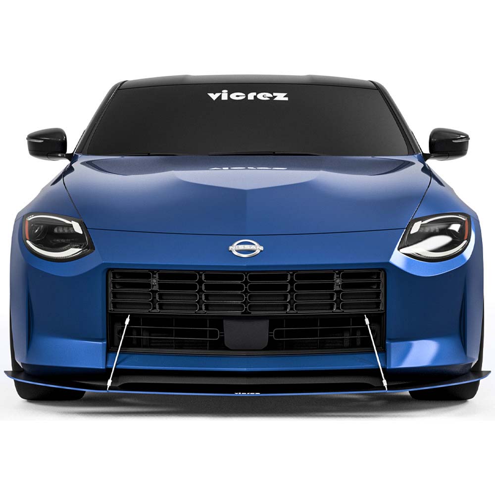 Vicrez VL1 Style Front Splitter vz101269 | Nissan Z 2022-2026