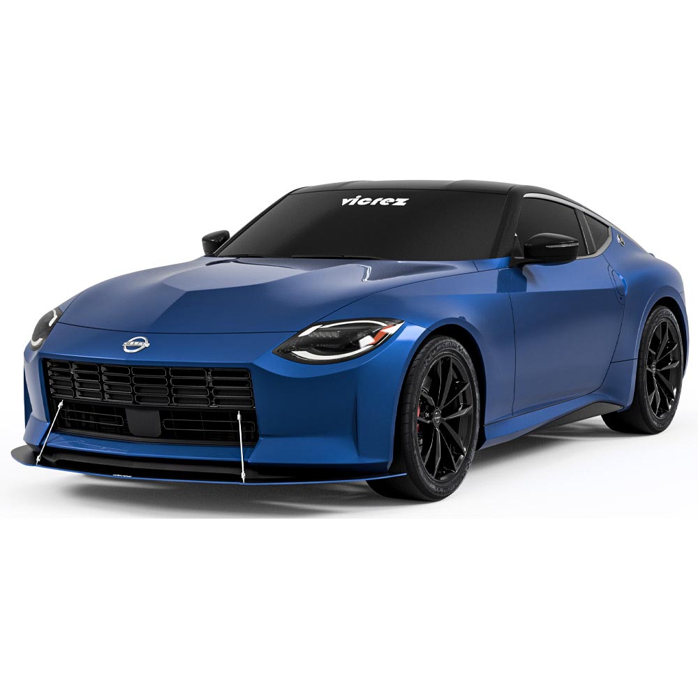 Vicrez VL1 Style Front Splitter vz101269 | Nissan Z 2022-2026