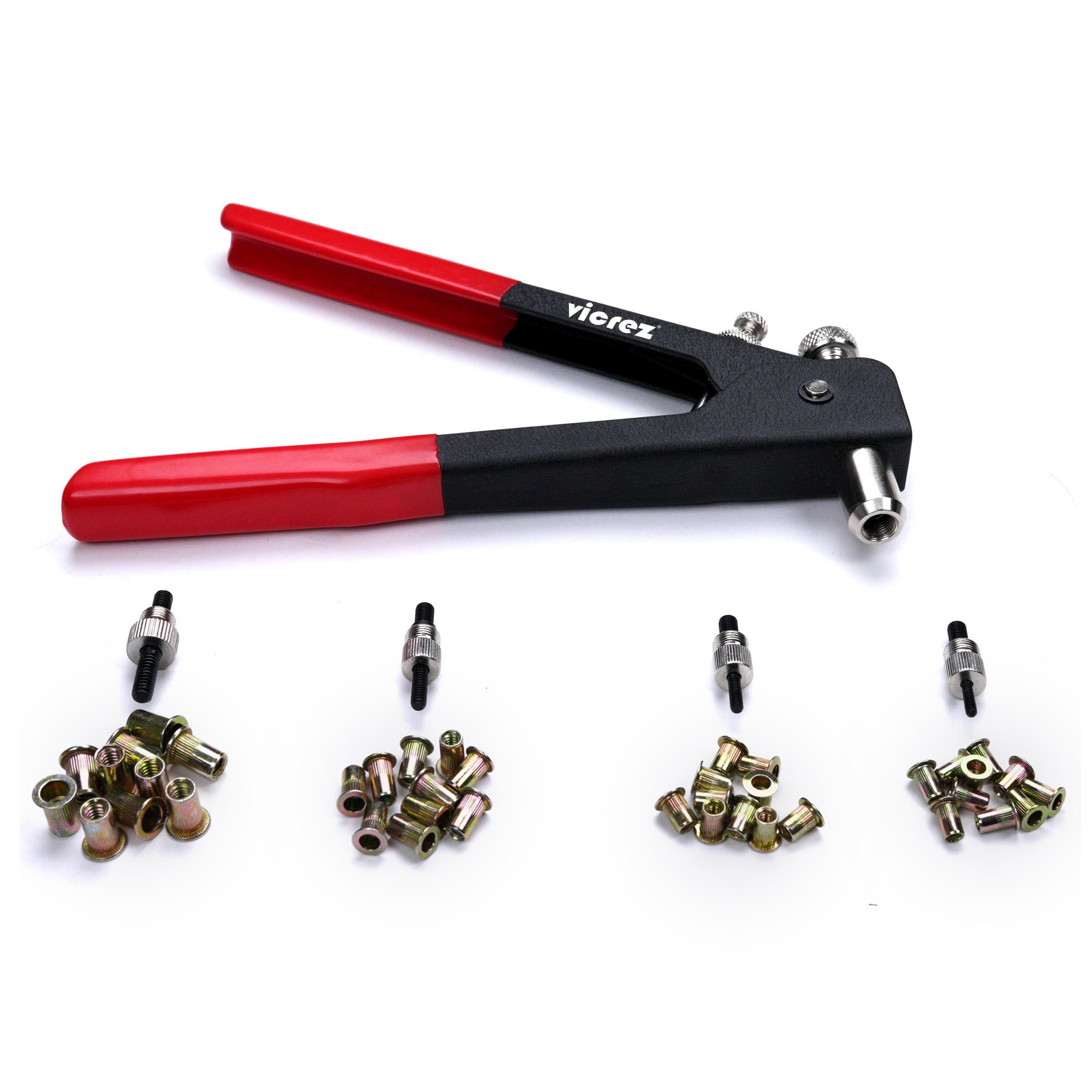 Écrous Rivetés Tête Plate – Insertion Filetée – Pour Riveteuse Manuelle – M3 à M10