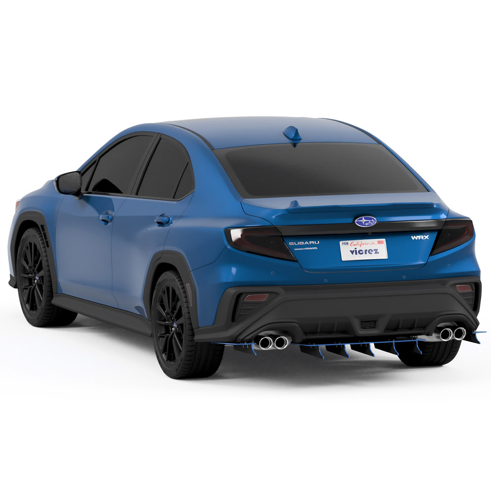 Vicrez Zonari VR5 Rear Diffuser vz103475 | Subaru WRX 2022-2026