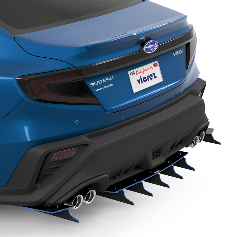 Vicrez Zonari VR5 Rear Diffuser vz103475 | Subaru WRX 2022-2026