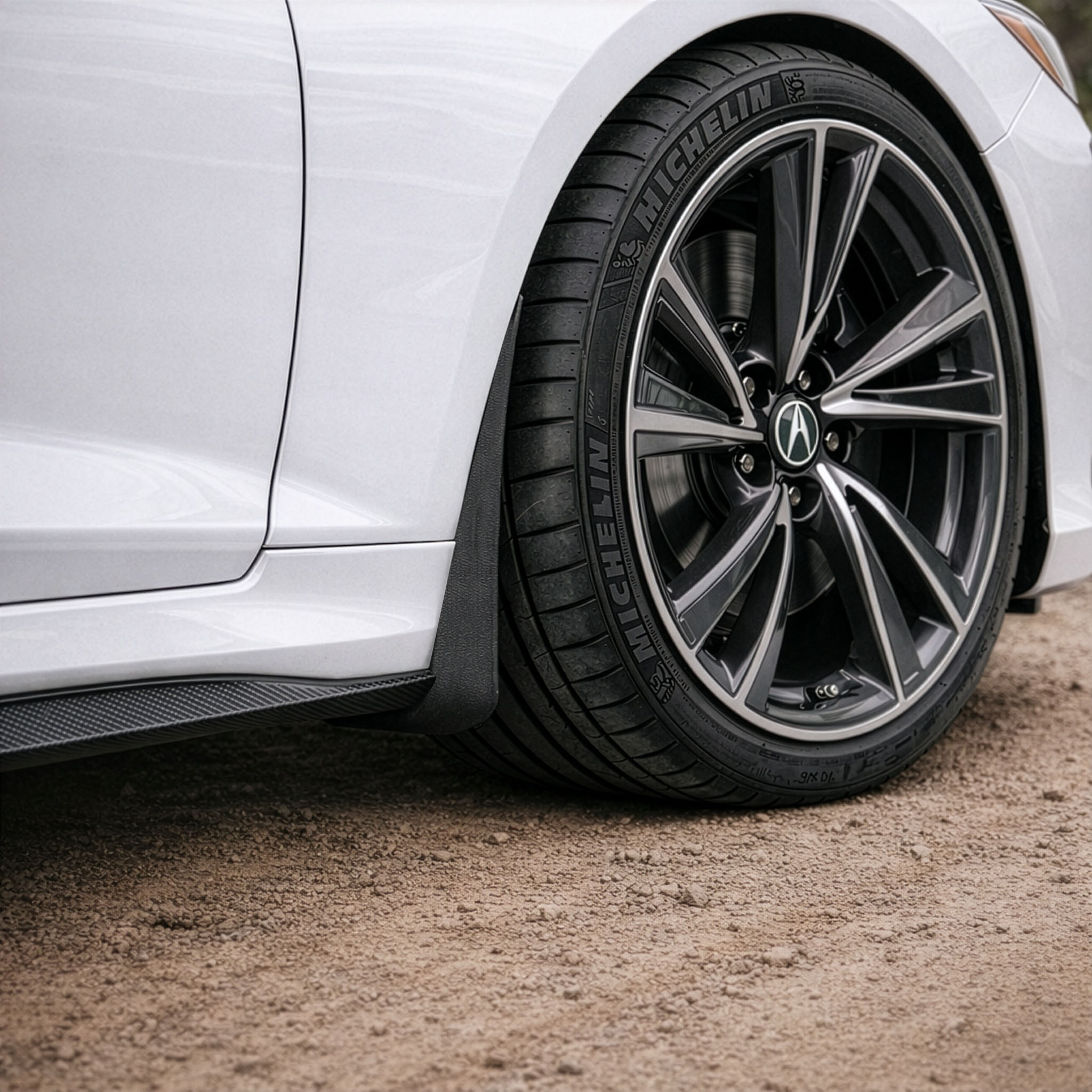 美品　Your Pulse ユアパルス Vicrez Mud Flaps Front vz102826 | Acura TLX 2021-2025 | Vicrez.com