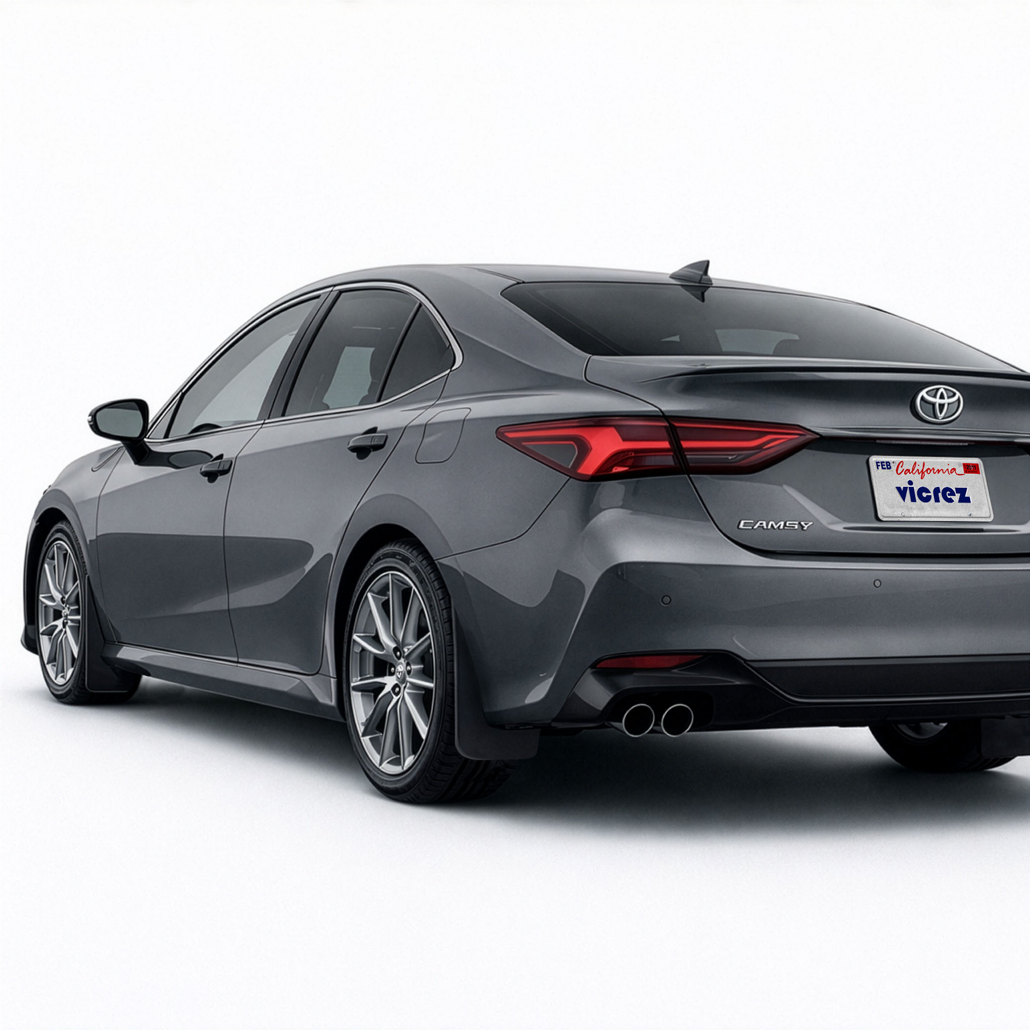 Vicrez Mud Flaps Front and Rear vz103026 | Toyota Camry 2018-2026