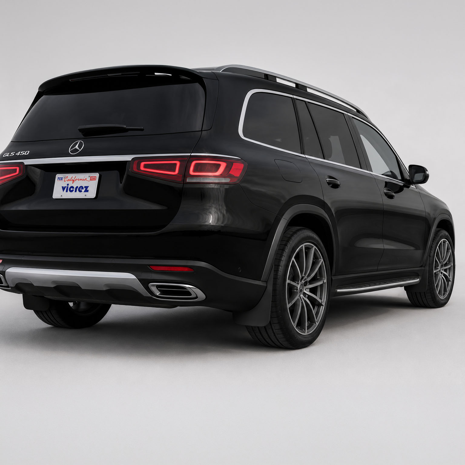Vicrez Mud Flaps Front and Rear vz103089 | Mercedes-Benz GLS-Class