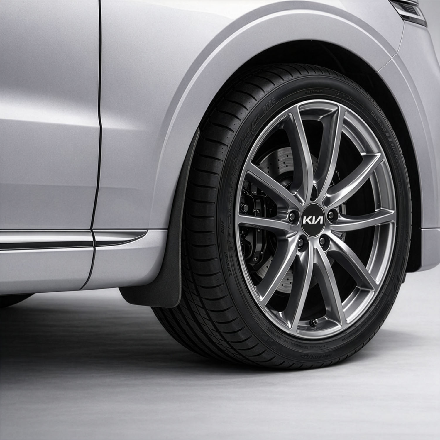 Vicrez Mud Flaps Front vz103213 | Kia Carnival 2022-2026 | Vicrez.com