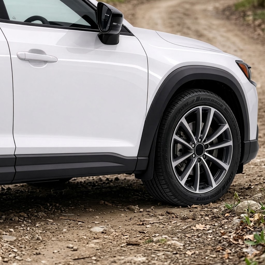 Vicrez Mud Flaps Front vz103258 | Mazda CX-50 2023-2026 | Vicrez.com