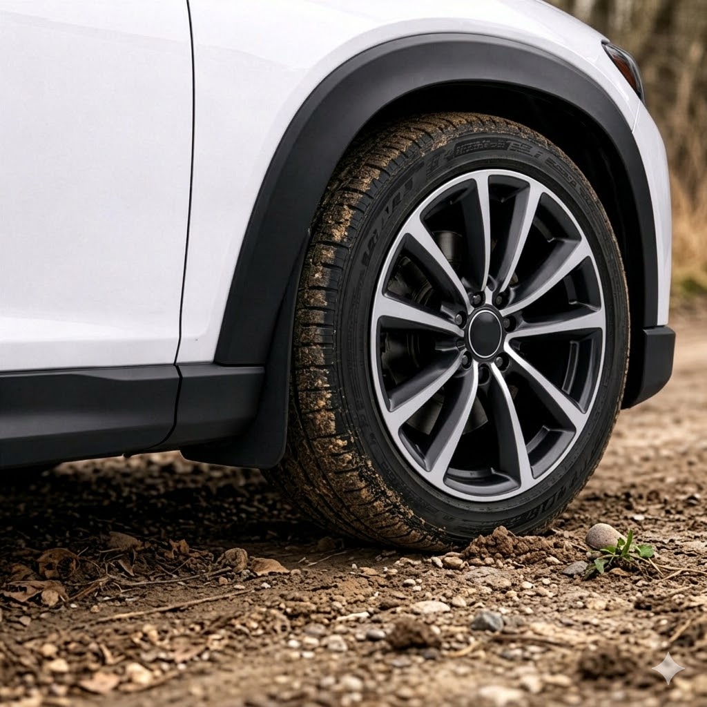 Vicrez Mud Flaps Front vz103258 | Mazda CX-50 2023-2026 | Vicrez.com