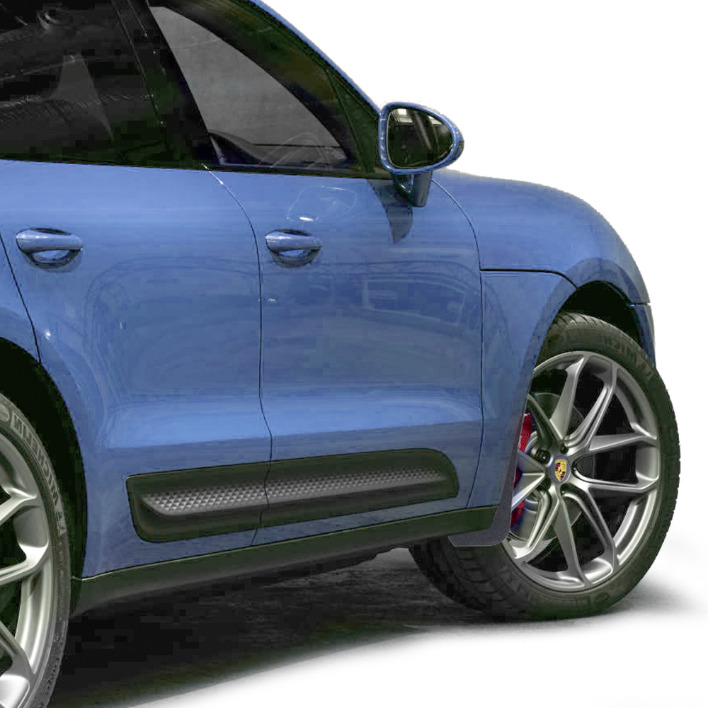 Vicrez Mud Flaps Front and Rear vz103323 | Porsche Macan 2018-2026