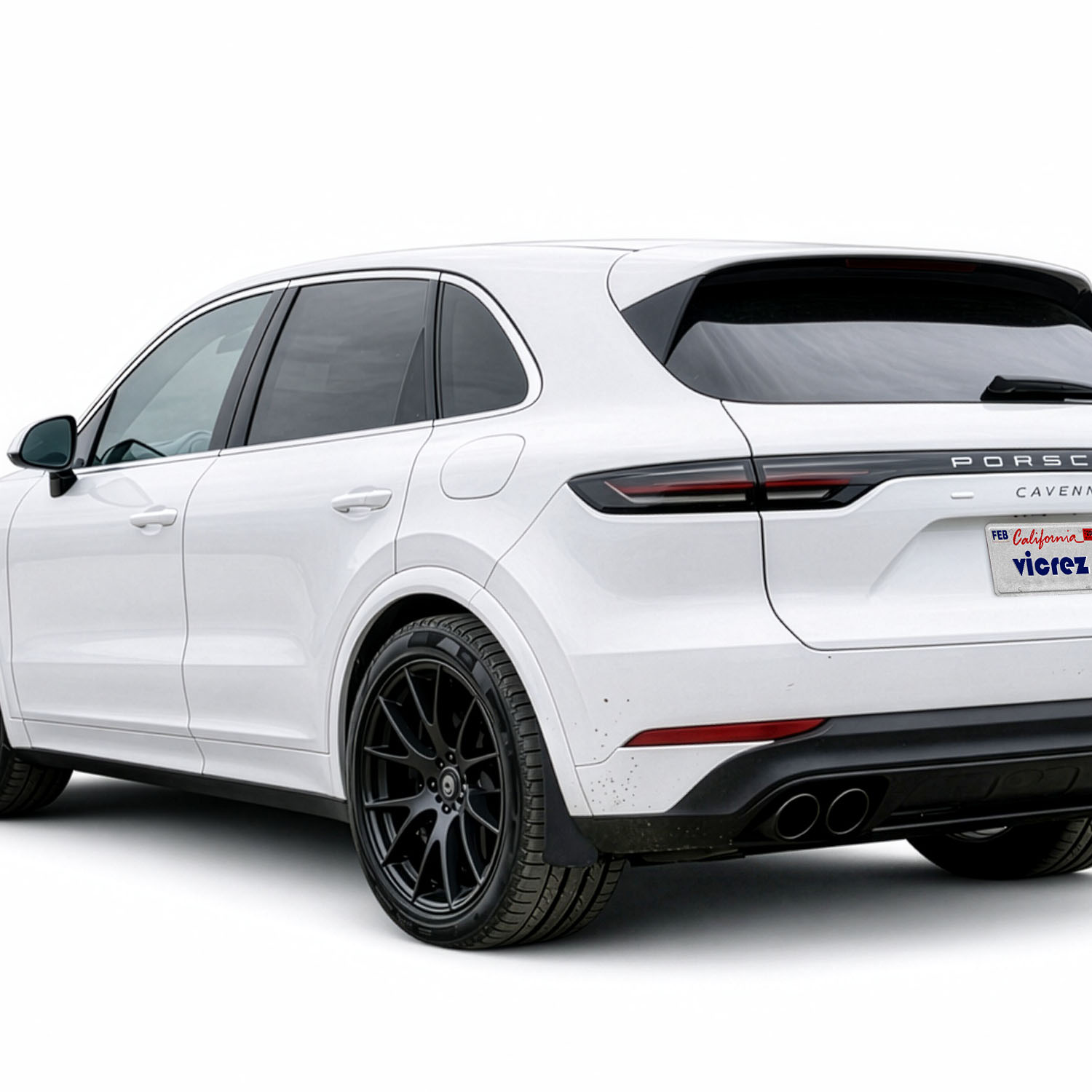 Vicrez Mud Flaps Rear vz103325 | Porsche Cayenne 2020-2026