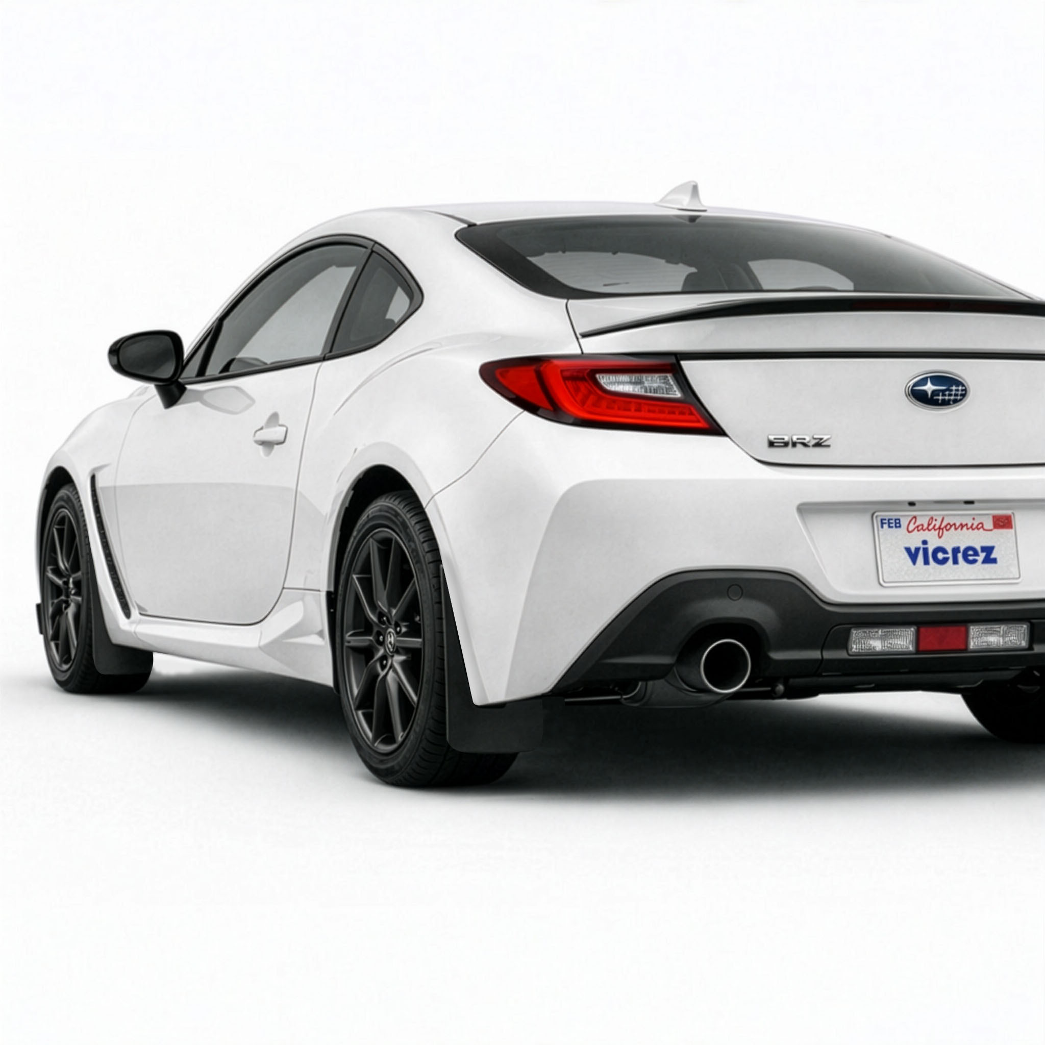 Vicrez Mud Flaps Front and Rear vz103347 | Subaru BRZ 2018-2026